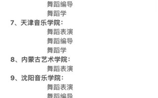 高考舞蹈专业哪些学校可选？