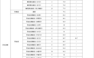 2025音乐本科资格线是多少？