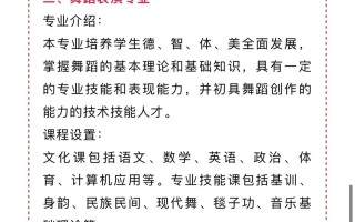 舞蹈中专转表演系，能转吗？