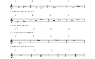 江西音乐高考联考乐理卷考什么？