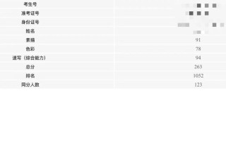 18年广东美术联考成绩