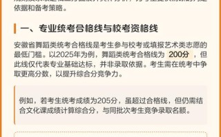 安徽舞蹈大学录取分数线多少？