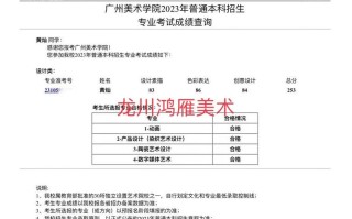 广州美术学院美术学校考什么？