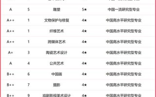 美术类高校excel