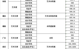 成都大学美术录取分数线多少？