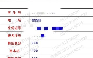 河南舞蹈艺考分数线是多少？