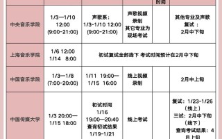 2025音乐校考该如何高效准备？