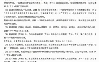 美术生高考可以报几个志愿