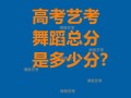 舞蹈可以考的大学加分吗