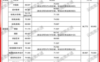 四川民族学院美术录取分数线多少？