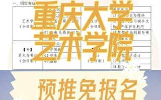 重庆美术艺考能报哪些大学？