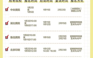 美术联考和高考时间怎么安排？