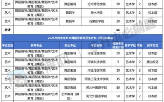 哪些大学开设舞蹈学专业？