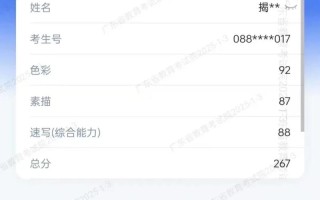 广东美术联考最高分多少？