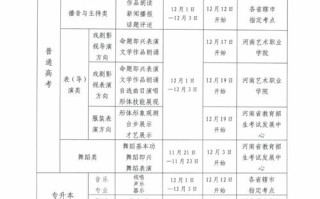 2025河南艺考时间安排啥时候公布？