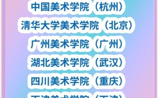 美术生能报哪些大学？