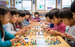 串珠科普小班，小班科学串珠子