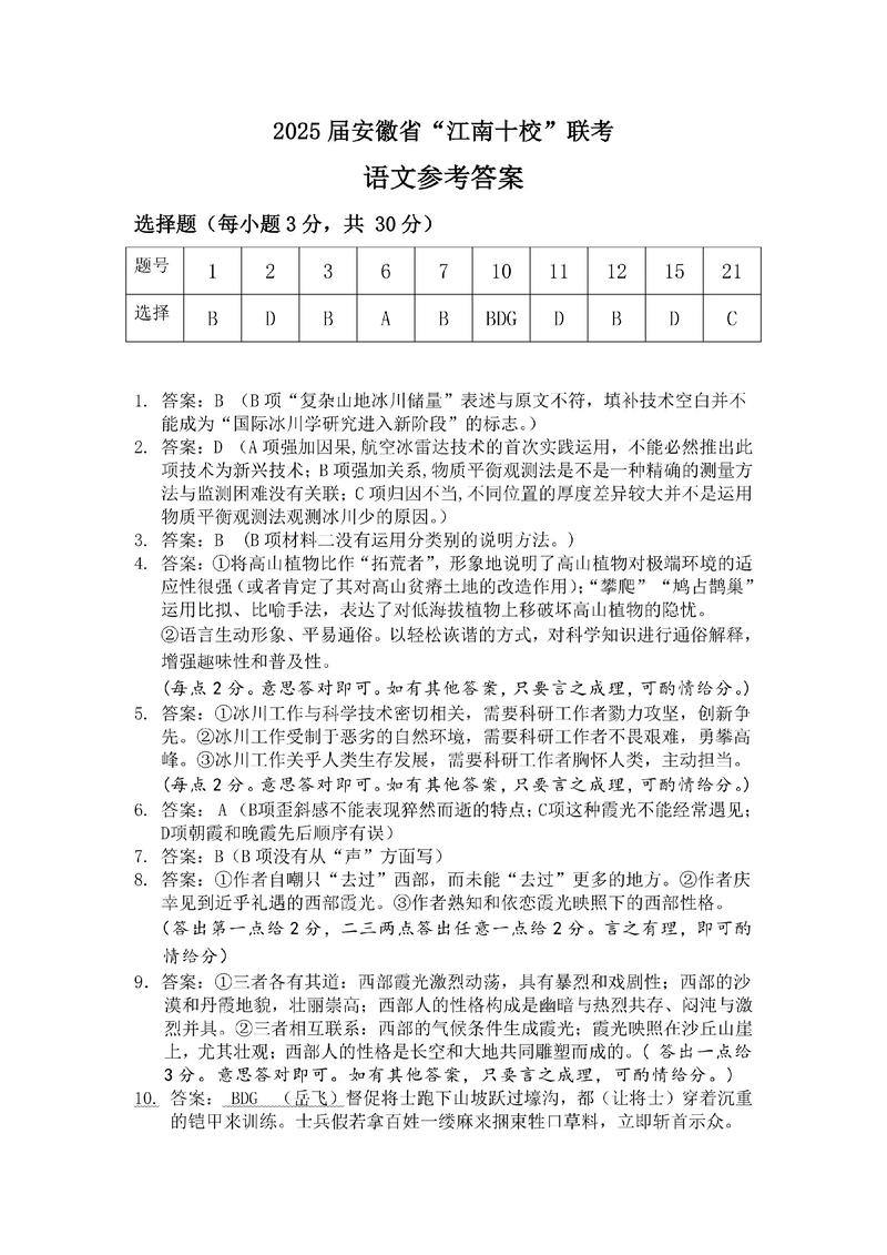2025届高三第六次联考有何新变化？-第3张图片-泰美艺术培训