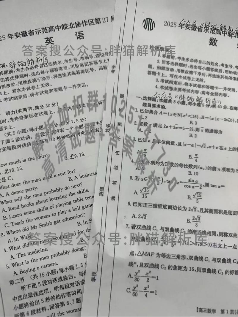 皖北协作区2025年联考何时举行？-第3张图片-泰美艺术培训
