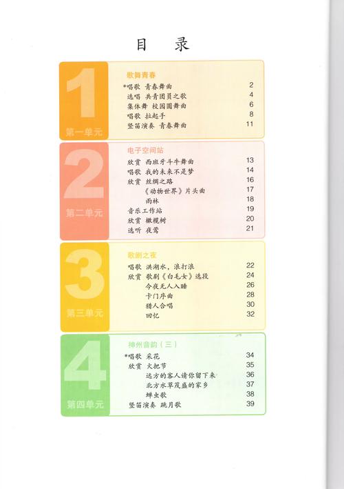 音乐与舞蹈高中教材目录如何编排？-第3张图片-泰美艺术培训