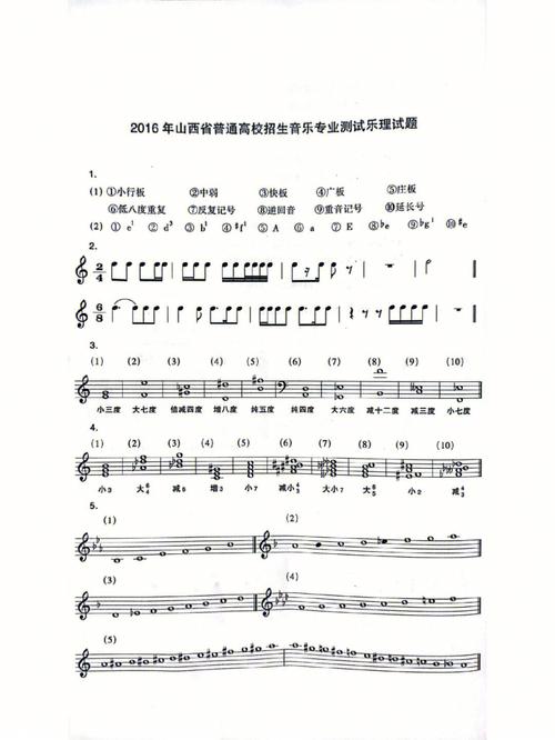 2025山西省音乐联考-第3张图片-泰美艺术培训