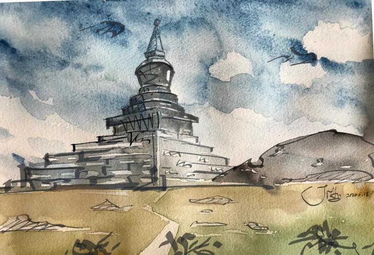 西藏学生美术作品有何独特魅力?-第2张图片-泰美艺术培训 西藏学生美术作品有何独特魅力?-第2张图片-泰美艺术培训