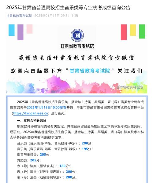 2025甘肃艺考政策有哪些新变化？-第3张图片-泰美艺术培训