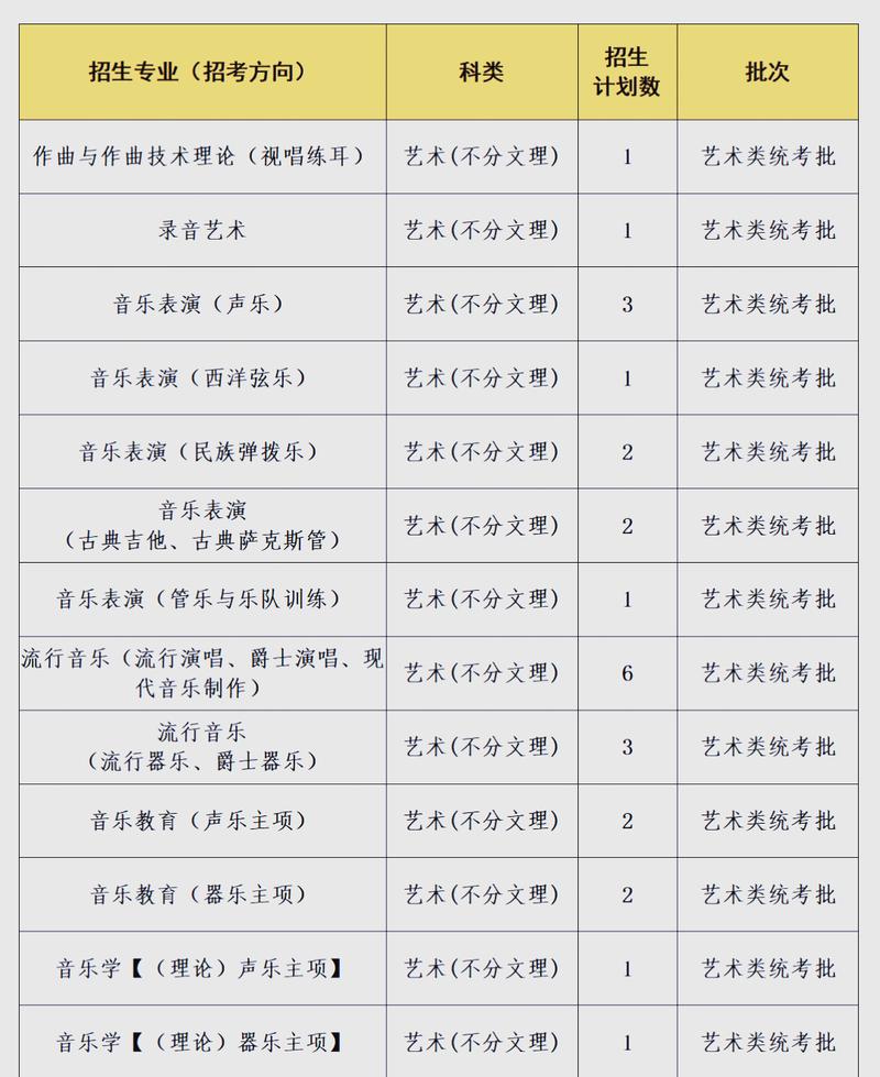 2025年音乐大学本科招生有何新变化？-第2张图片-泰美艺术培训