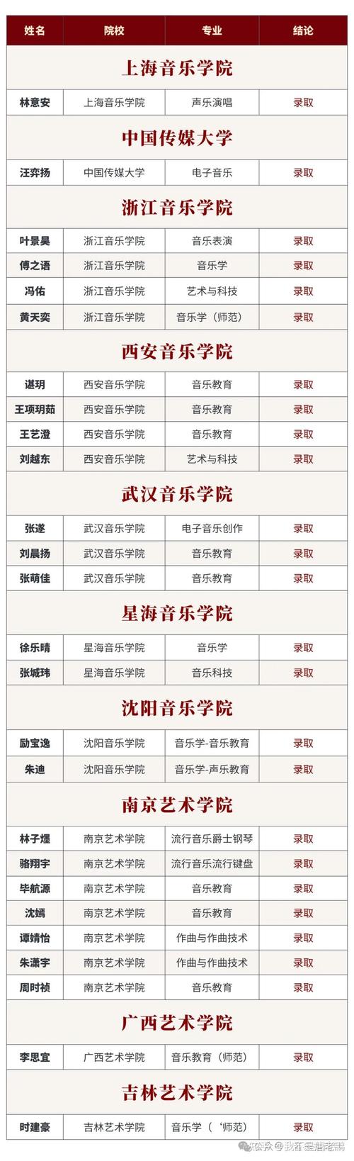 音乐表演可报考哪些类大学？-第3张图片-泰美艺术培训