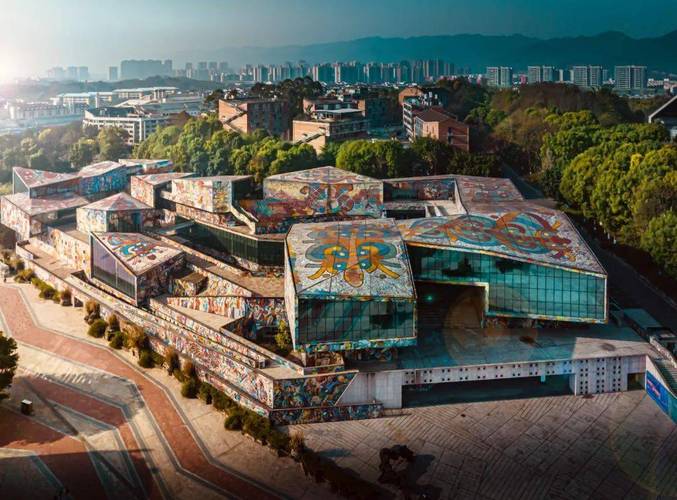 四川美术学院大学城校区有何特色？-第1张图片-泰美艺术培训