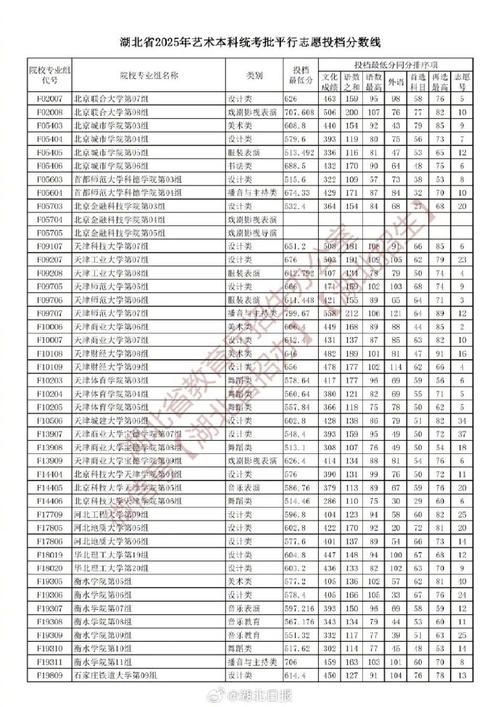 湖北艺考文化线2025-第1张图片-泰美艺术培训
