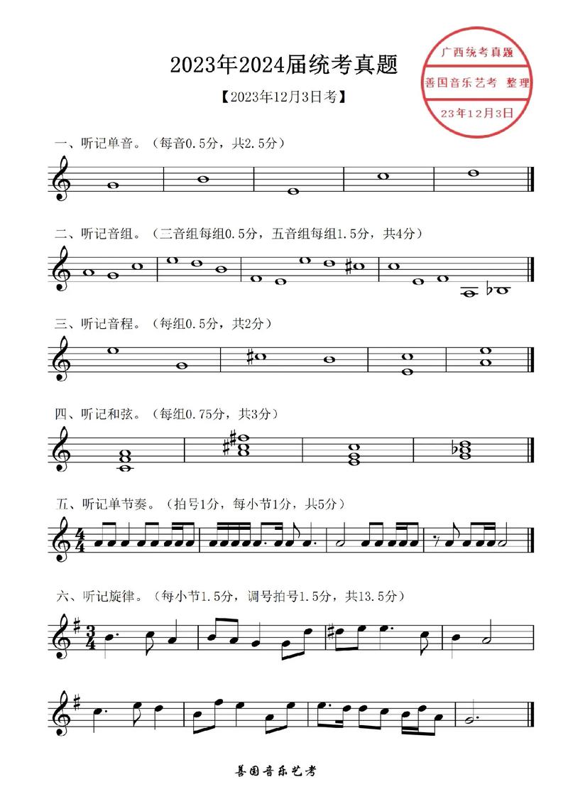 广西高考音乐类考试大纲有哪些变化？-第1张图片-泰美艺术培训