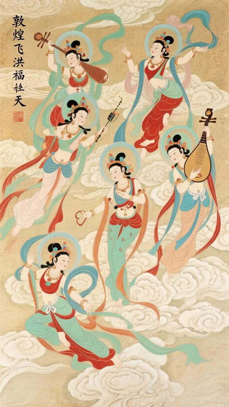飞天之美，如何惊艳千年？-第2张图片-泰美艺术培训