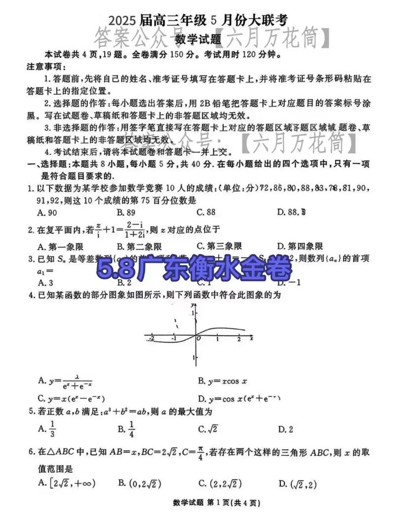 2025衡水联考理综卷难度如何？-第2张图片-泰美艺术培训