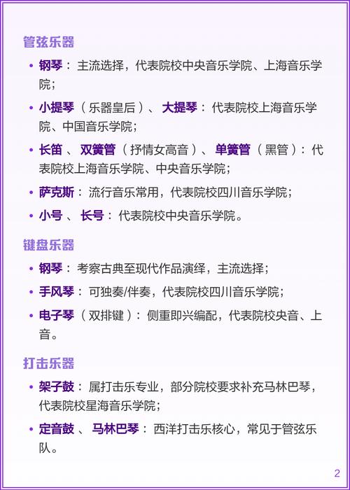 艺考乐器选择有哪些限制与方向？-第2张图片-泰美艺术培训