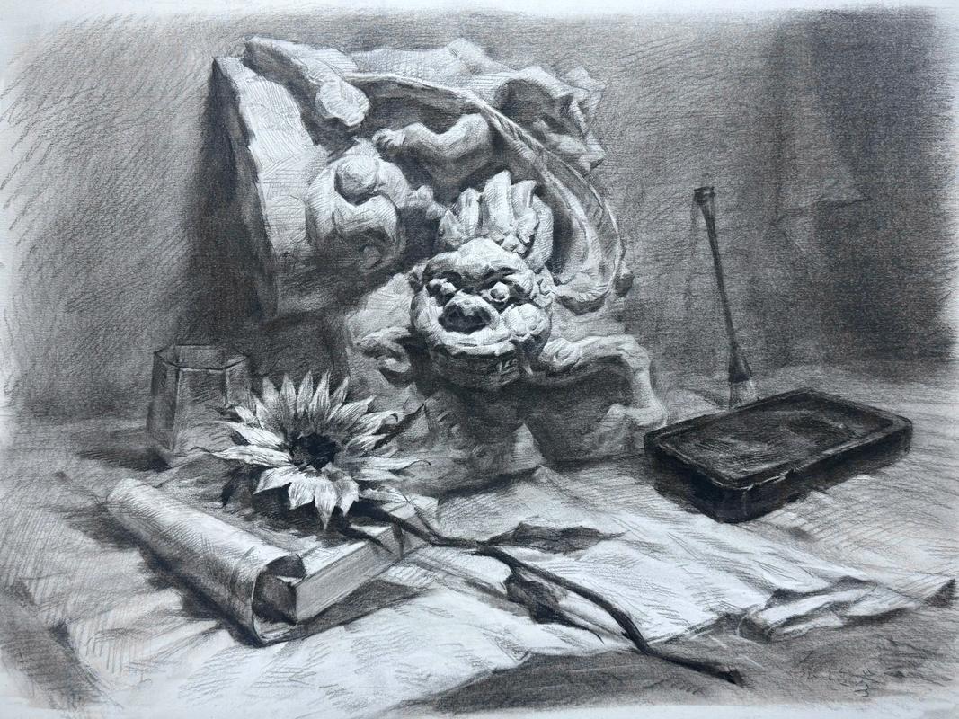 2012年山东联考素描考了什么内容？-第2张图片-泰美艺术培训