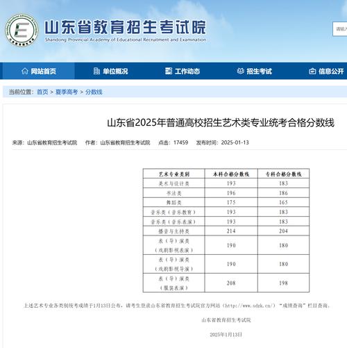 2025山东音乐提档线是多少？-第1张图片-泰美艺术培训