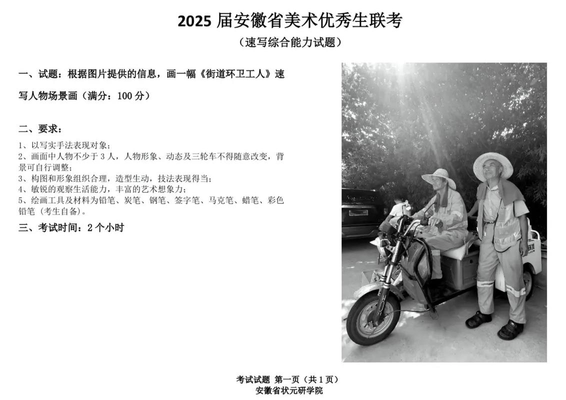 安徽美术联考2025，考什么？怎么准备？-第1张图片-泰美艺术培训