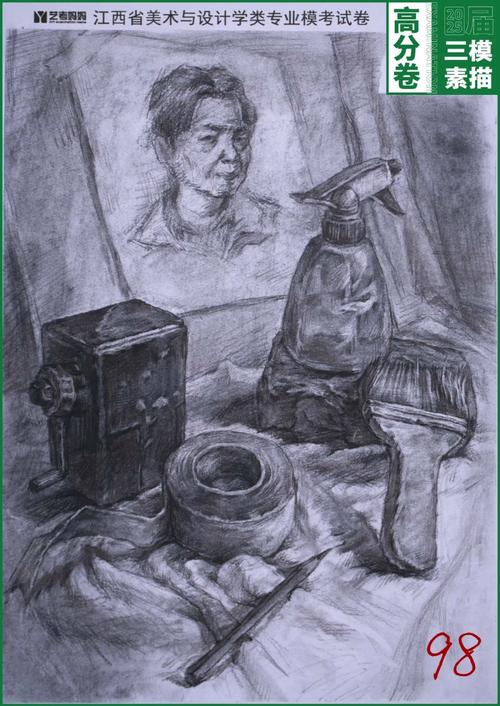 2010江西美术联考考了什么？-第2张图片-泰美艺术培训
