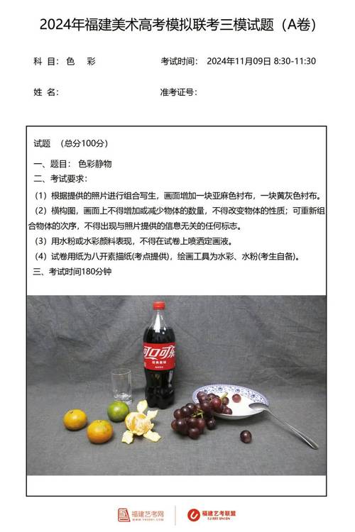 福建美术2025考题会考什么？-第2张图片-泰美艺术培训