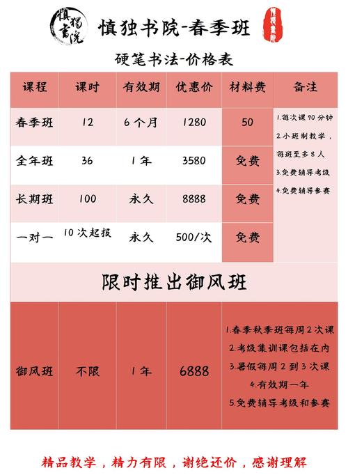 书法艺考培训费用多少？-第1张图片-泰美艺术培训