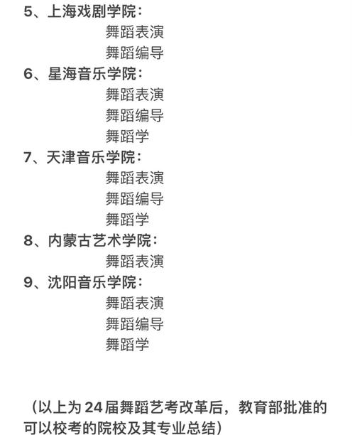 高考舞蹈专业哪些学校可选？-第1张图片-泰美艺术培训