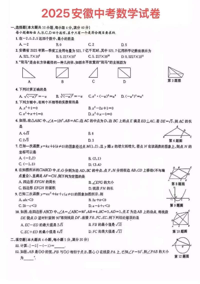 2025届安徽联考考题有何变化？-第2张图片-泰美艺术培训