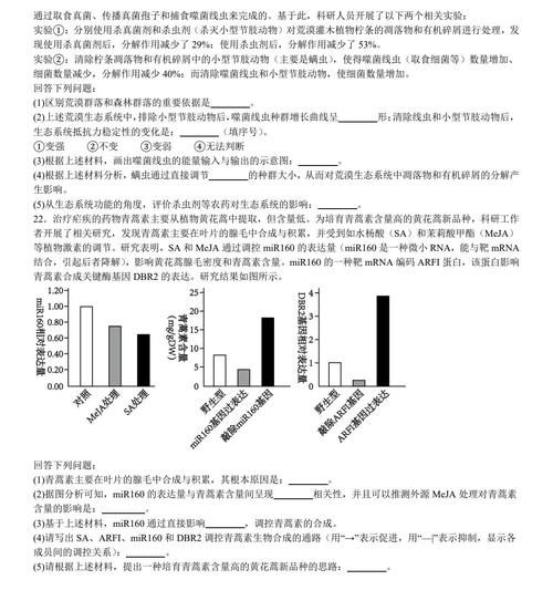 2025湖南生物联考考什么？-第1张图片-泰美艺术培训