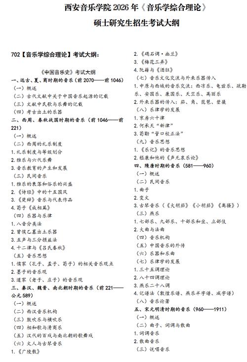 西安音乐学院考研信息有哪些？-第1张图片-泰美艺术培训