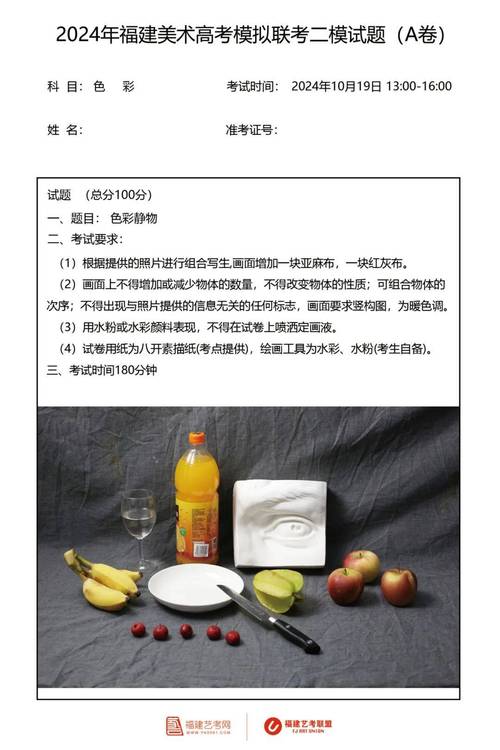 2025福建美术会考考什么？-第1张图片-泰美艺术培训